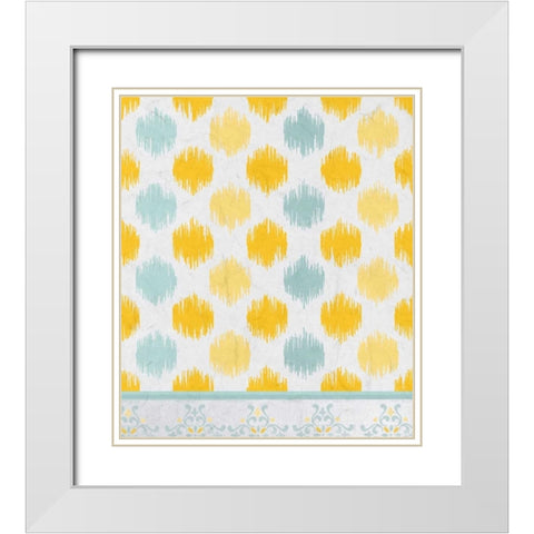 Sunny Day White Modern Wood Framed Art Print with Double Matting by Allen, Kimberly