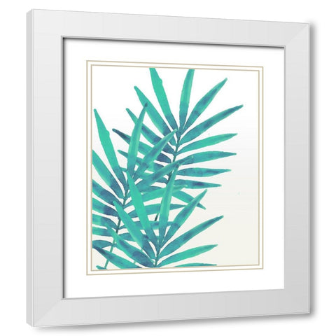 In the Summer 1 White Modern Wood Framed Art Print with Double Matting by Kimberly, Allen