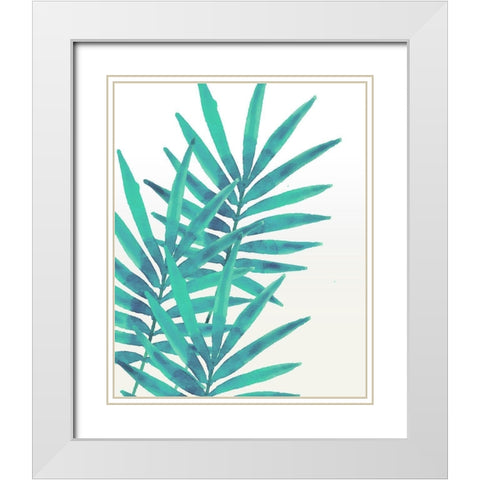In the Summer 1 White Modern Wood Framed Art Print with Double Matting by Kimberly, Allen