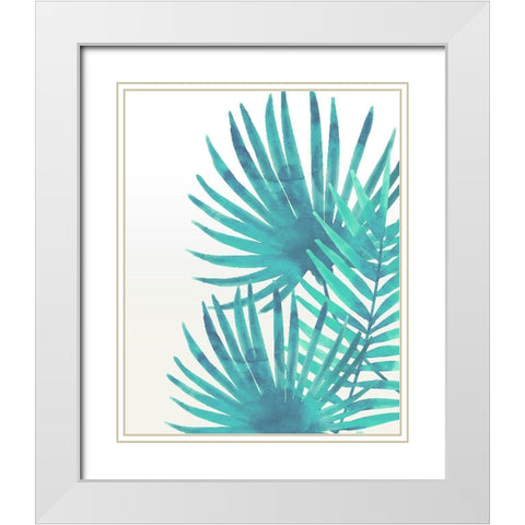 In the Summer 2 White Modern Wood Framed Art Print with Double Matting by Kimberly, Allen