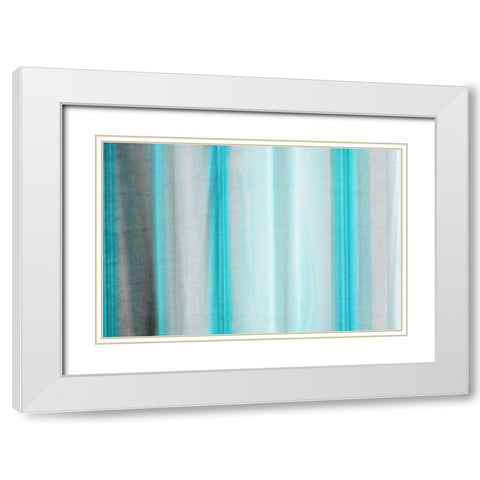 Lux White Modern Wood Framed Art Print with Double Matting by Allen, Kimberly