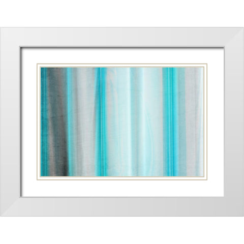 Lux White Modern Wood Framed Art Print with Double Matting by Allen, Kimberly