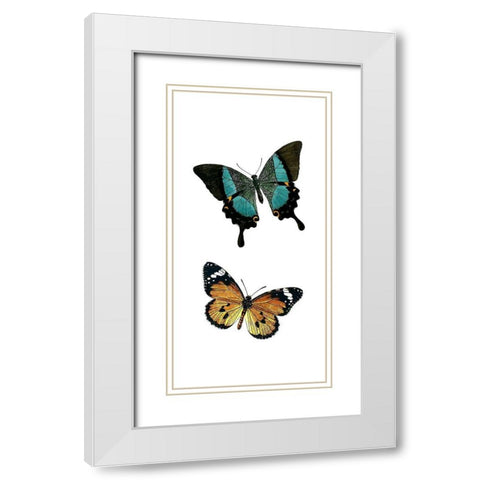 Fly Free 2 White Modern Wood Framed Art Print with Double Matting by Kimberly, Allen