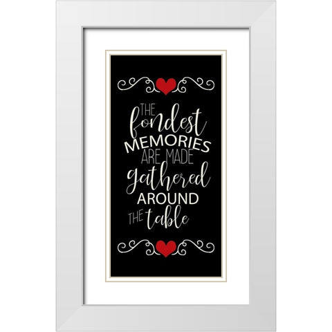 Homemade 1 White Modern Wood Framed Art Print with Double Matting by Allen, Kimberly