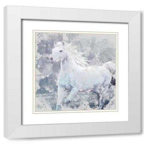 Free White Modern Wood Framed Art Print with Double Matting by Allen, Kimberly