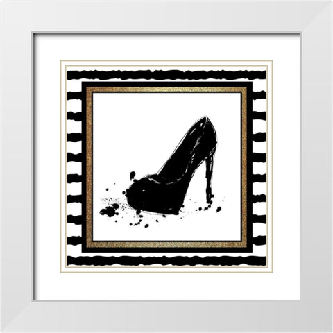 Love Fashion 2 White Modern Wood Framed Art Print with Double Matting by Allen, Kimberly