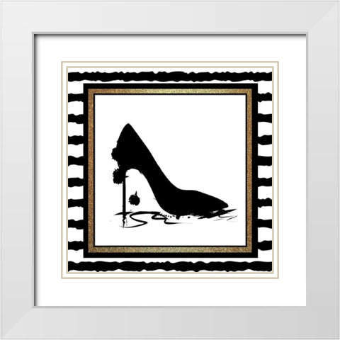 Love Fashion 4 White Modern Wood Framed Art Print with Double Matting by Allen, Kimberly