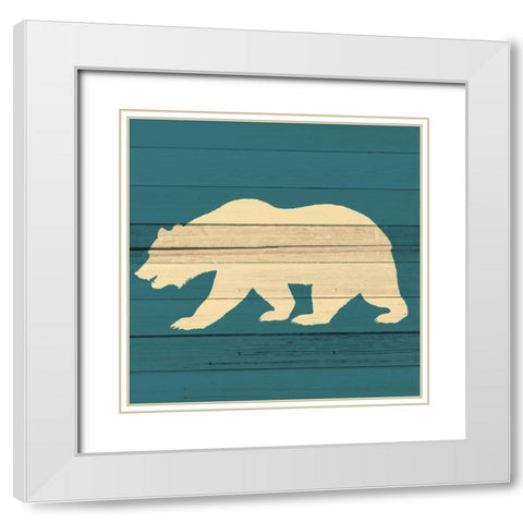 Little Man 3 White Modern Wood Framed Art Print with Double Matting by Allen, Kimberly