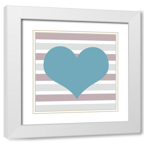 Fairytale Princess 3 White Modern Wood Framed Art Print with Double Matting by Allen, Kimberly