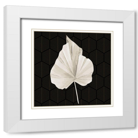 On Black 1 White Modern Wood Framed Art Print with Double Matting by Allen, Kimberly