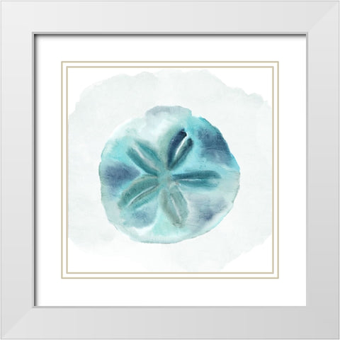 Sea Love 3 White Modern Wood Framed Art Print with Double Matting by Allen, Kimberly