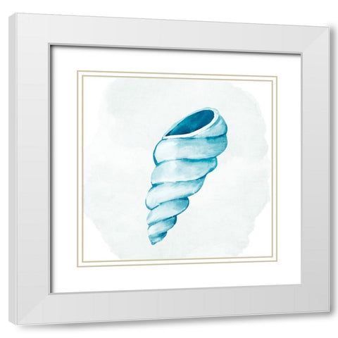 Sea Love 6 White Modern Wood Framed Art Print with Double Matting by Allen, Kimberly