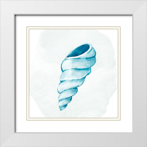 Sea Love 6 White Modern Wood Framed Art Print with Double Matting by Allen, Kimberly