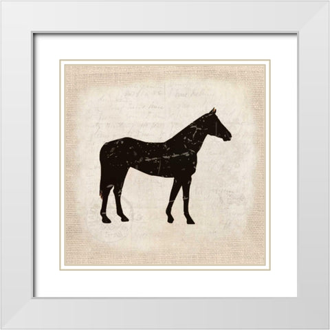 Country Day 4 White Modern Wood Framed Art Print with Double Matting by Allen, Kimberly