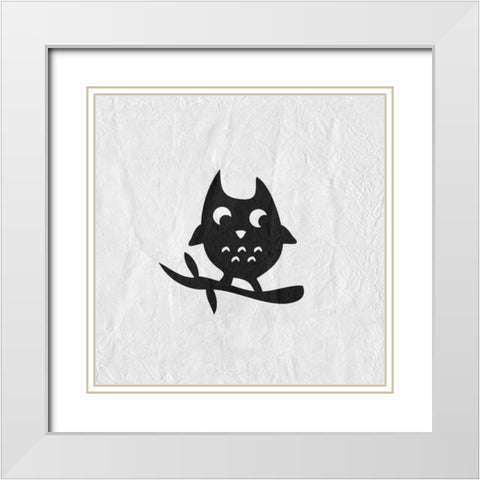 Animal Print 2 White Modern Wood Framed Art Print with Double Matting by Allen, Kimberly