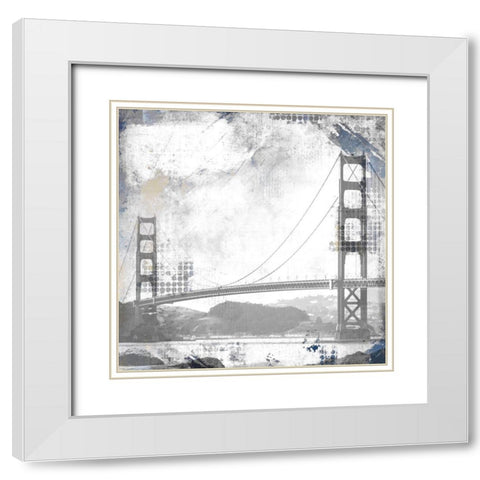 Places to Go 4 White Modern Wood Framed Art Print with Double Matting by Kimberly, Allen