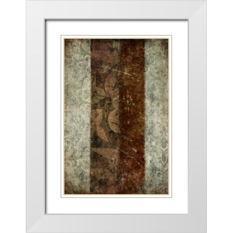 Autumn Spice VIII White Modern Wood Framed Art Print with Double Matting by Emery, Kristin