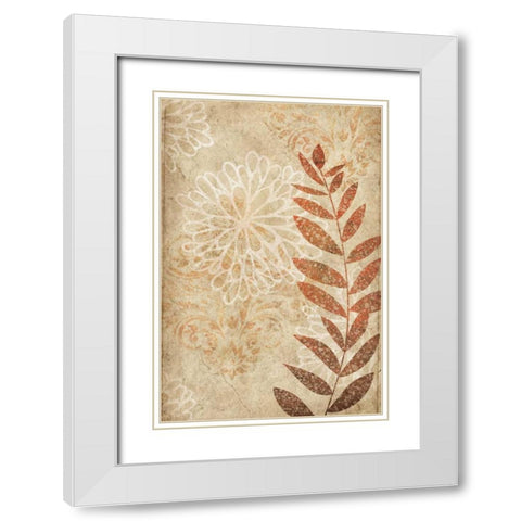 Red 8 Piece White Modern Wood Framed Art Print with Double Matting by Emery, Kristin