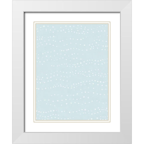 Sunshine on the Sea White Modern Wood Framed Art Print with Double Matting by Straatsma, Leah