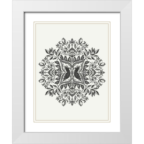 Fancy Toucans White Modern Wood Framed Art Print with Double Matting by Straatsma, Leah