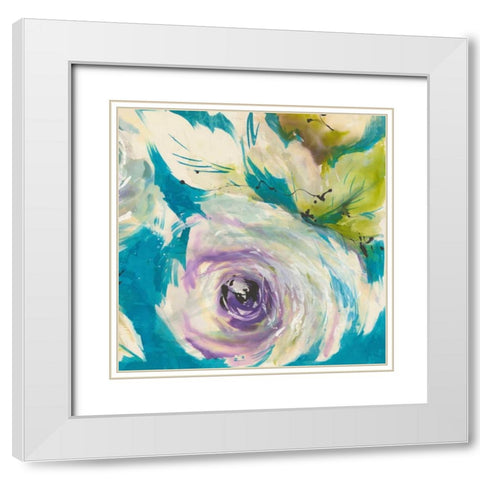 Original 2 White Modern Wood Framed Art Print with Double Matting by May