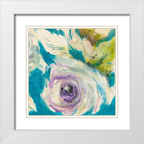 Original 2 White Modern Wood Framed Art Print with Double Matting by May