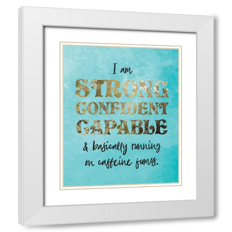Mom Boss 4 White Modern Wood Framed Art Print with Double Matting by Hogan, Melody