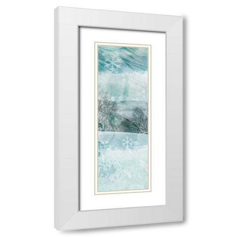 Winter Dreamland 1 White Modern Wood Framed Art Print with Double Matting by Prime, Marcus