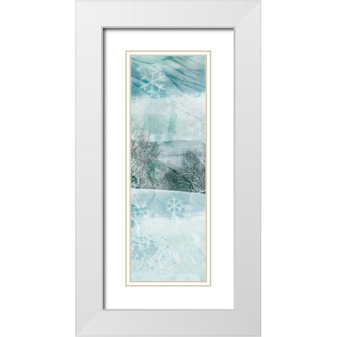 Winter Dreamland 1 White Modern Wood Framed Art Print with Double Matting by Prime, Marcus