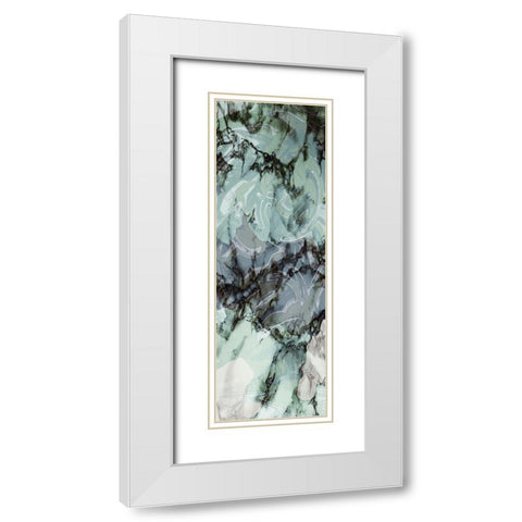 Evolutionary Suspense 1 White Modern Wood Framed Art Print with Double Matting by Prime, Marcus