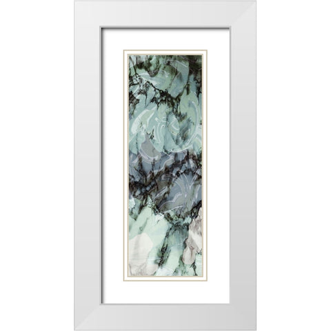 Evolutionary Suspense 1 White Modern Wood Framed Art Print with Double Matting by Prime, Marcus