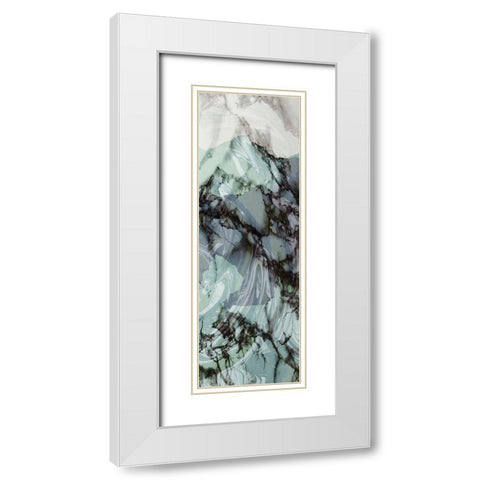 Evolutionary Suspense 2 White Modern Wood Framed Art Print with Double Matting by Prime, Marcus
