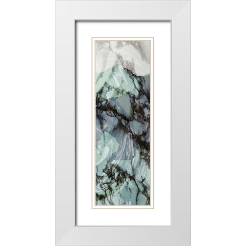 Evolutionary Suspense 2 White Modern Wood Framed Art Print with Double Matting by Prime, Marcus