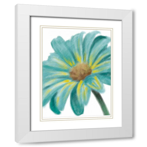 Delicate Exotic 1 White Modern Wood Framed Art Print with Double Matting by Prime, Marcus