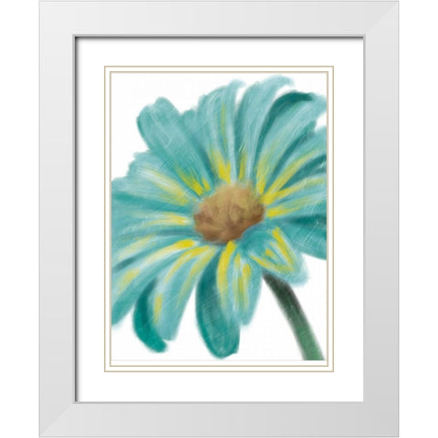 Delicate Exotic 1 White Modern Wood Framed Art Print with Double Matting by Prime, Marcus