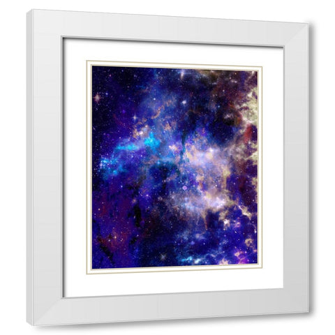 Into The Depths 2 White Modern Wood Framed Art Print with Double Matting by Prime, Marcus