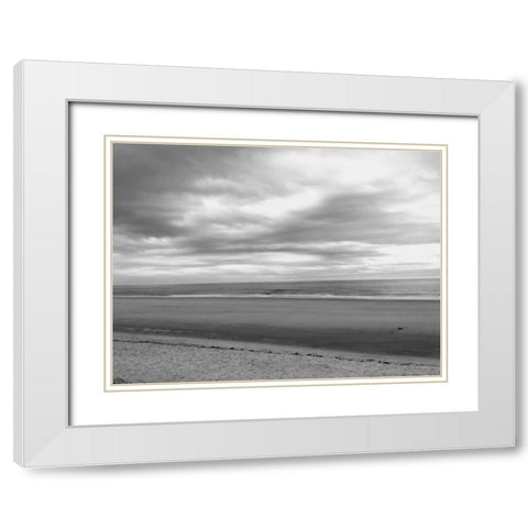Morning Mist BW 2 White Modern Wood Framed Art Print with Double Matting by Prime, Marcus
