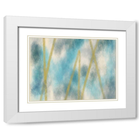 Blind Instance White Modern Wood Framed Art Print with Double Matting by Prime, Marcus