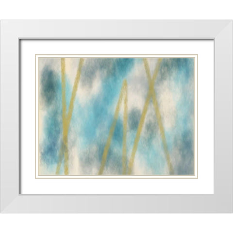 Blind Instance White Modern Wood Framed Art Print with Double Matting by Prime, Marcus