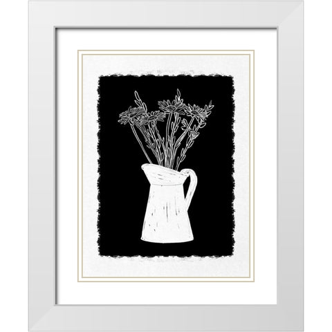 Emotional Metamorphosis 1 White Modern Wood Framed Art Print with Double Matting by Prime, Marcus