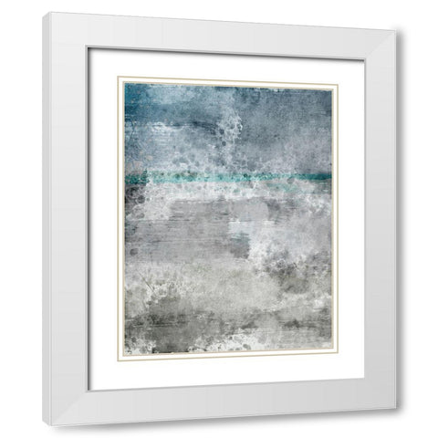 Mesmerizing Stone White Modern Wood Framed Art Print with Double Matting by Prime, Marcus
