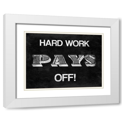 Pays Off White Modern Wood Framed Art Print with Double Matting by Prime, Marcus
