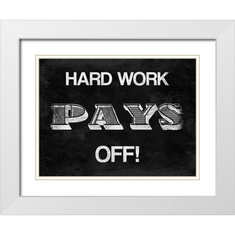 Pays Off White Modern Wood Framed Art Print with Double Matting by Prime, Marcus
