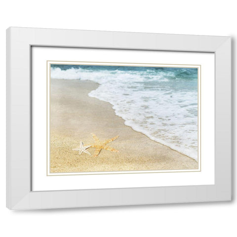 Tranquil Stars 1 White Modern Wood Framed Art Print with Double Matting by Prime, Marcus