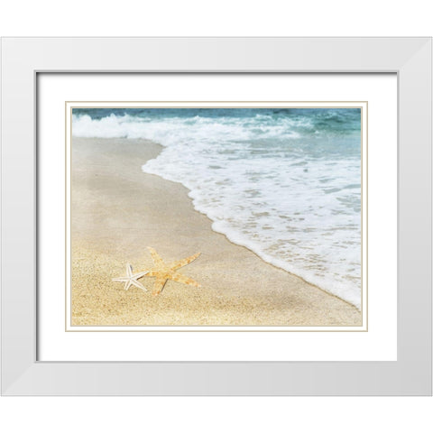 Tranquil Stars 1 White Modern Wood Framed Art Print with Double Matting by Prime, Marcus