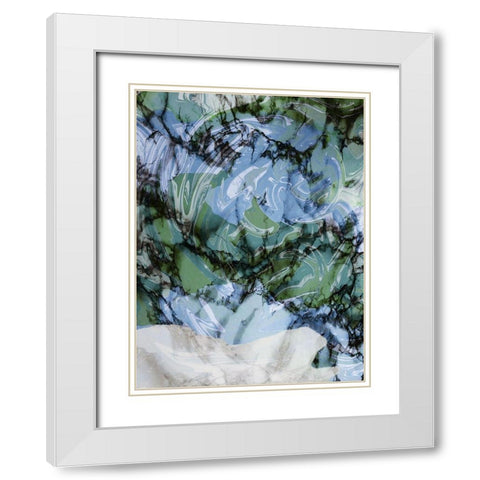Destiny Supreme 2  White Modern Wood Framed Art Print with Double Matting by Prime, Marcus