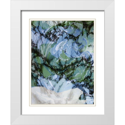 Destiny Supreme 2  White Modern Wood Framed Art Print with Double Matting by Prime, Marcus