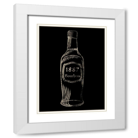 1887 Bourbon White Modern Wood Framed Art Print with Double Matting by Prime, Marcus