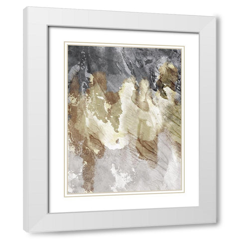 Lastingly Clammy White Modern Wood Framed Art Print with Double Matting by Prime, Marcus