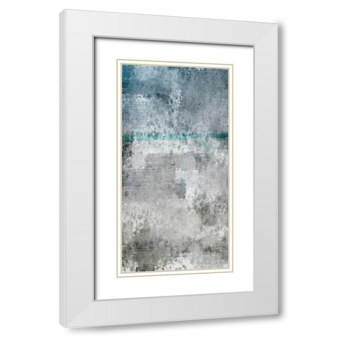 Mesmerizing Monolith White Modern Wood Framed Art Print with Double Matting by Prime, Marcus